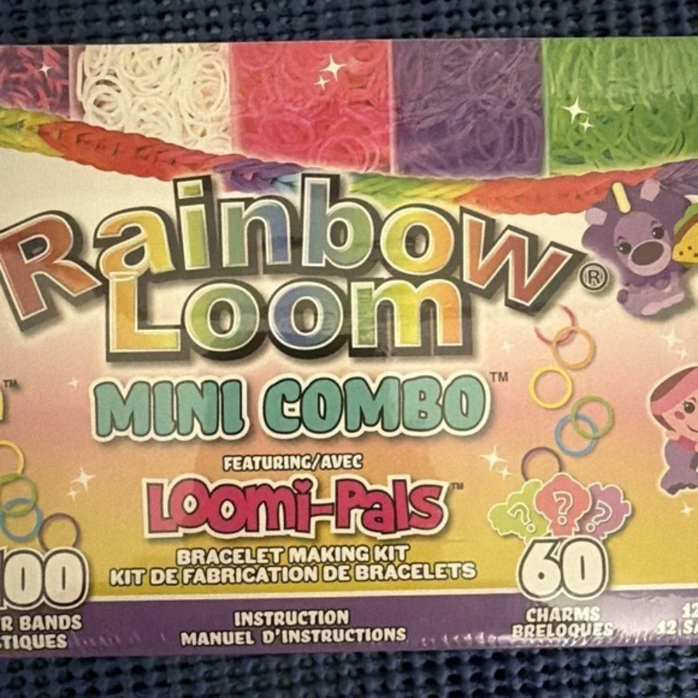 Rainbow ‎ Loom  Loomi‑Pals  Mini  Combo  Bracelet  Making Kit (R0093).   714